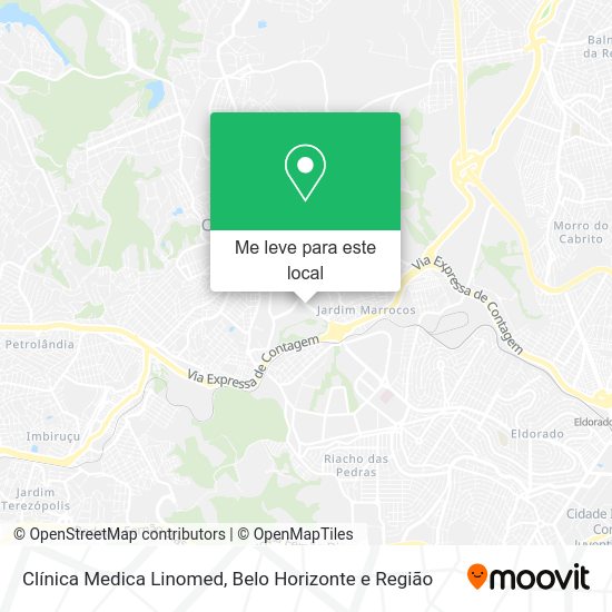 Clínica Medica Linomed mapa