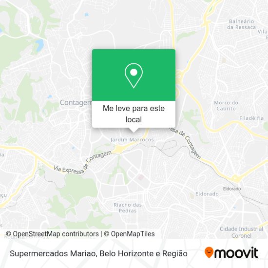 Supermercados Mariao mapa
