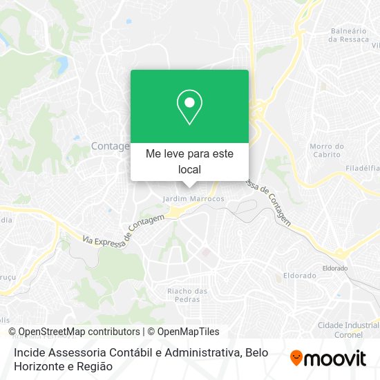 Incide Assessoria Contábil e Administrativa mapa