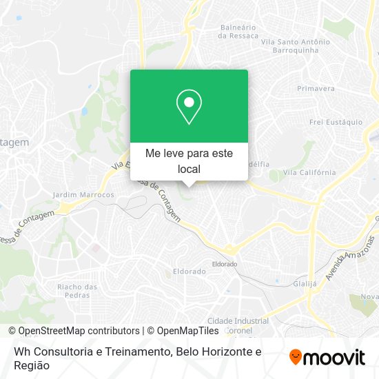 Wh Consultoria e Treinamento mapa