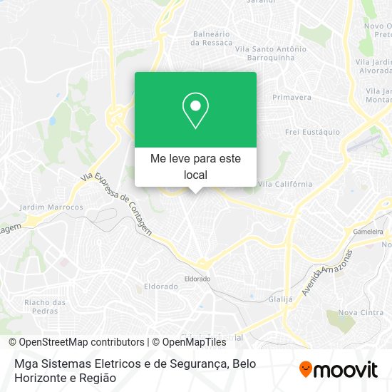 Mga Sistemas Eletricos e de Segurança mapa