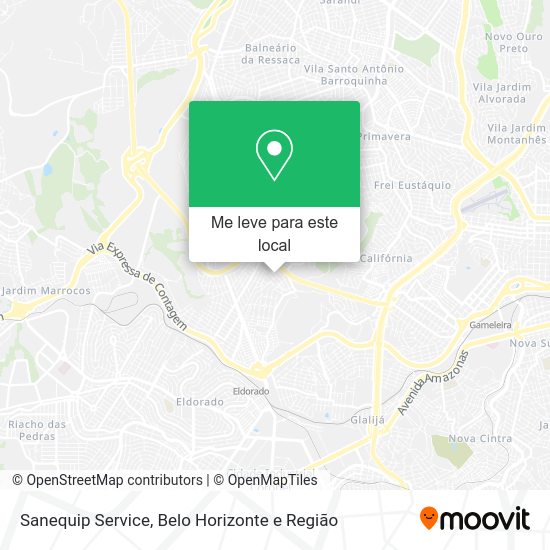 Sanequip Service mapa