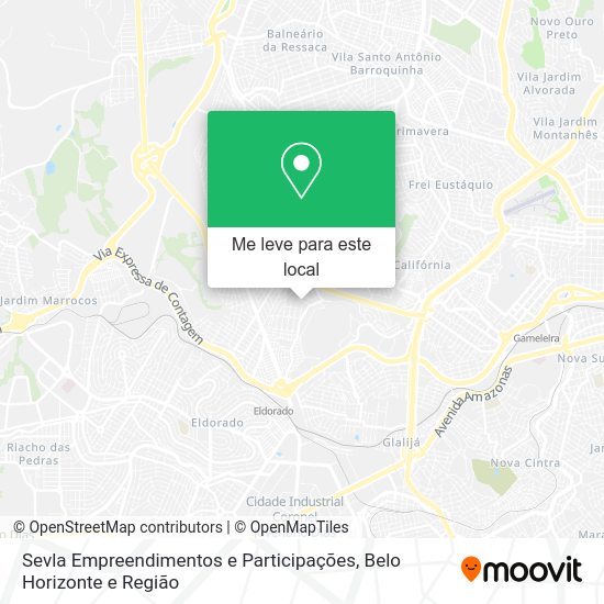Sevla Empreendimentos e Participações mapa