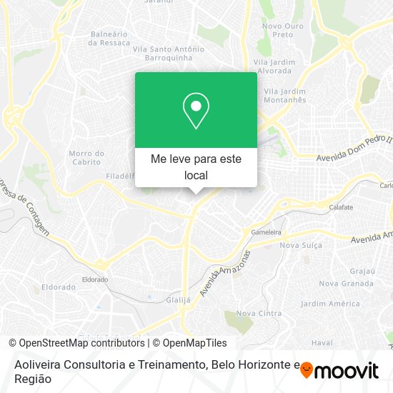 Aoliveira Consultoria e Treinamento mapa