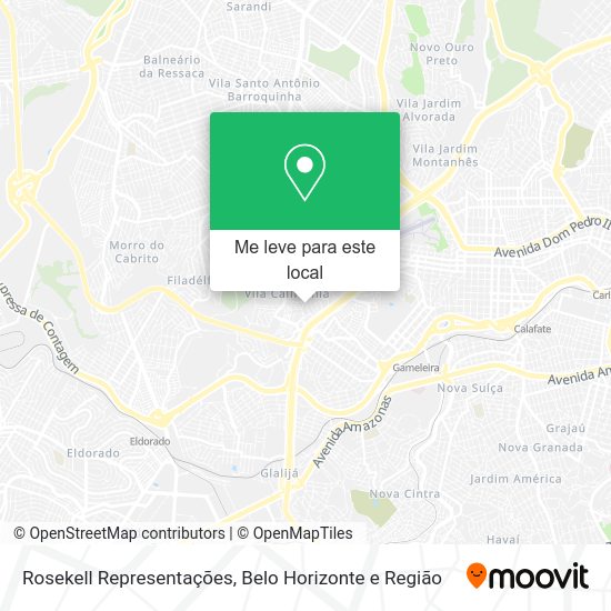 Rosekell Representações mapa