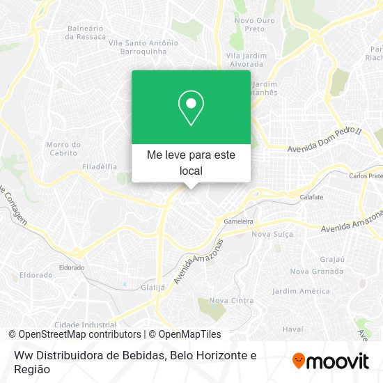 Ww Distribuidora de Bebidas mapa