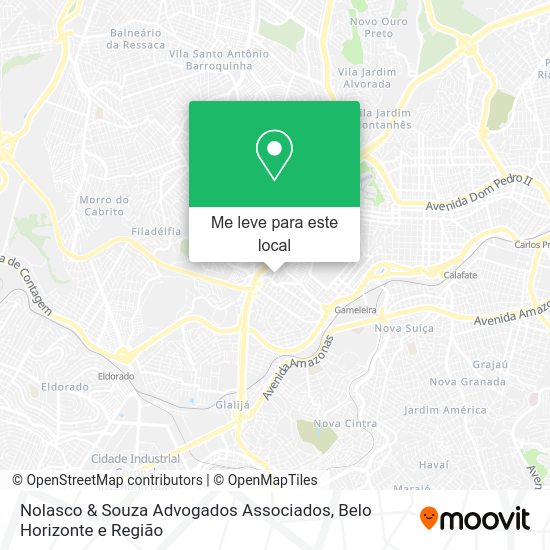 Nolasco & Souza Advogados Associados mapa