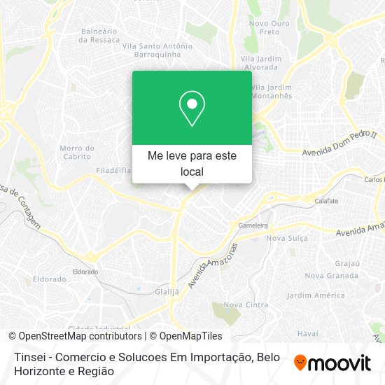 Tinsei - Comercio e Solucoes Em Importação mapa