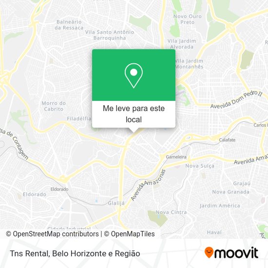 Tns Rental mapa