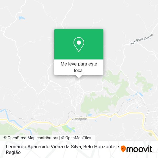 Leonardo Aparecido Vieira da Silva mapa