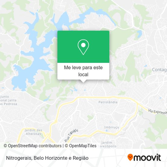 Nitrogerais mapa