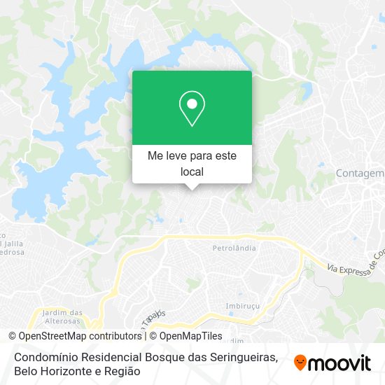 Condomínio Residencial Bosque das Seringueiras mapa
