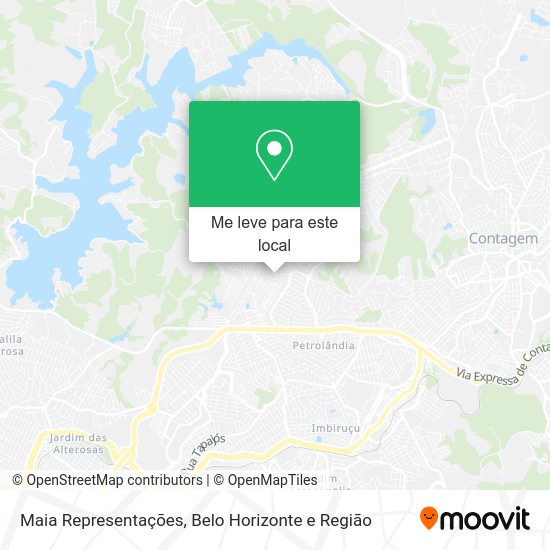 Maia Representações mapa
