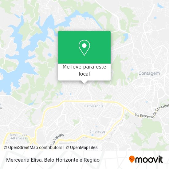 Mercearia Elisa mapa