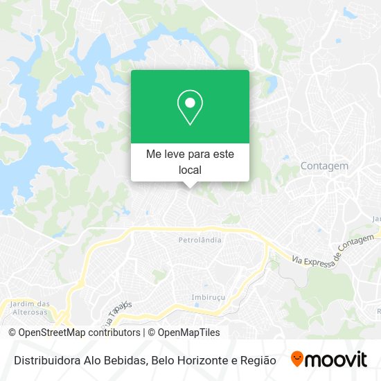 Distribuidora Alo Bebidas mapa