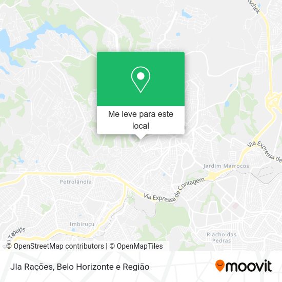 Jla Rações mapa