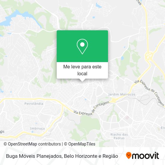 Buga Móveis Planejados mapa
