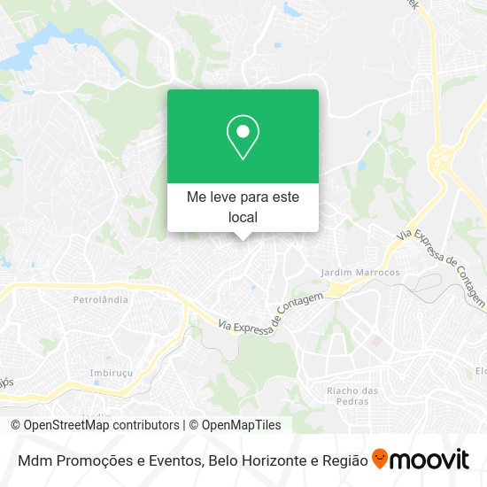 Mdm Promoções e Eventos mapa