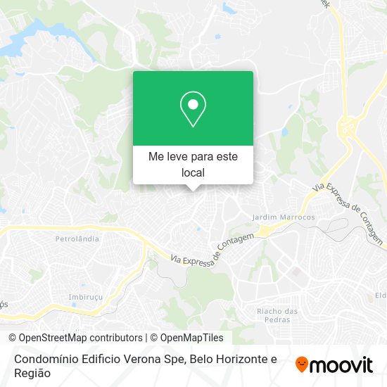 Condomínio Edificio Verona Spe mapa