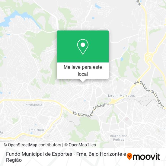 Fundo Municipal de Esportes - Fme mapa