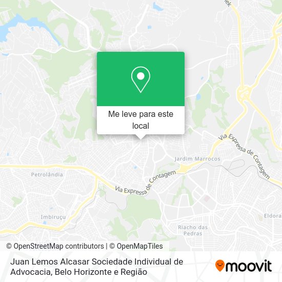 Juan Lemos Alcasar Sociedade Individual de Advocacia mapa