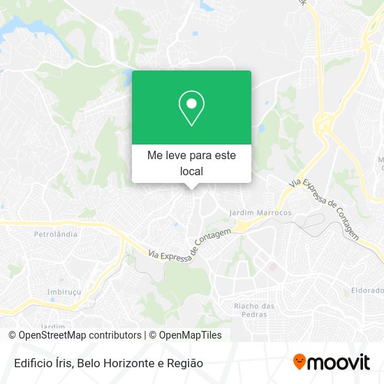 Edificio Íris mapa