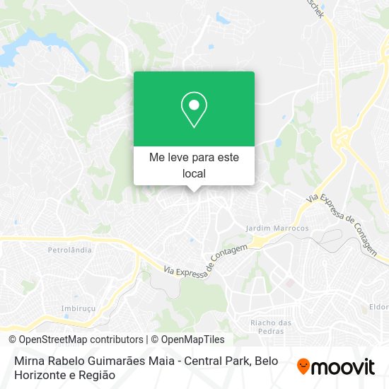 Mirna Rabelo Guimarães Maia - Central Park mapa