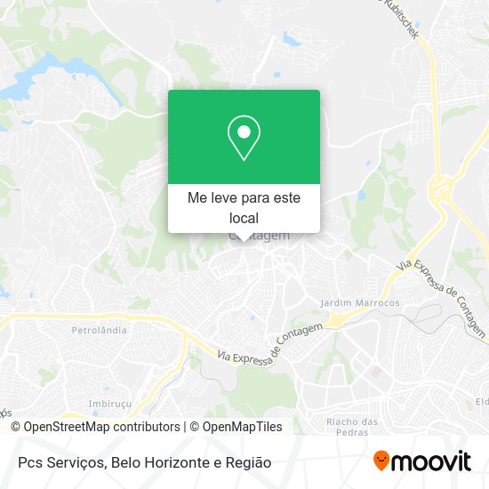 Pcs Serviços mapa