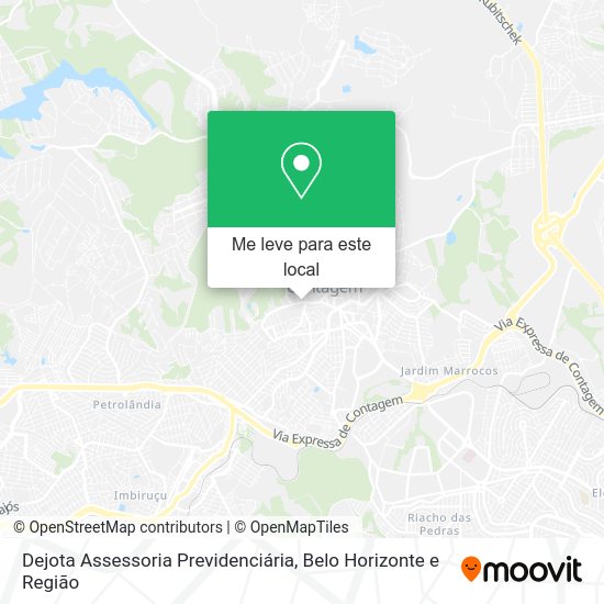 Dejota Assessoria Previdenciária mapa