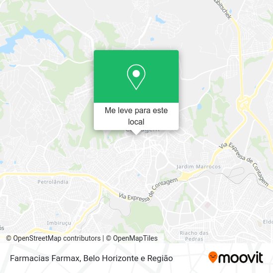 Farmacias Farmax mapa