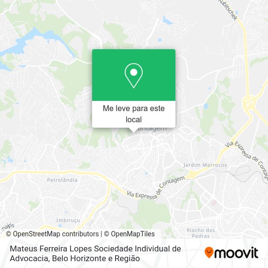 Mateus Ferreira Lopes Sociedade Individual de Advocacia mapa