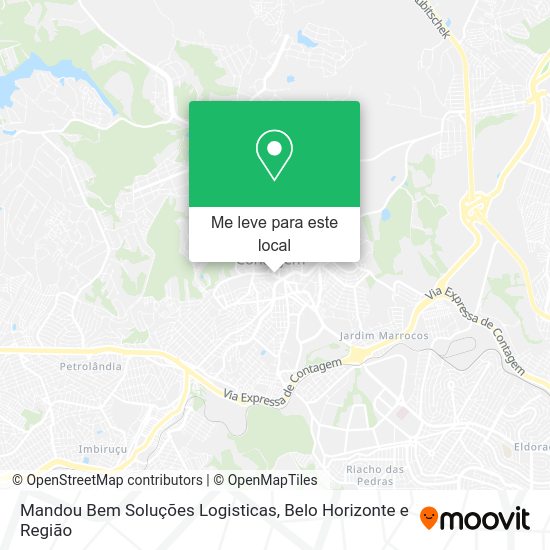 Mandou Bem Soluções Logisticas mapa