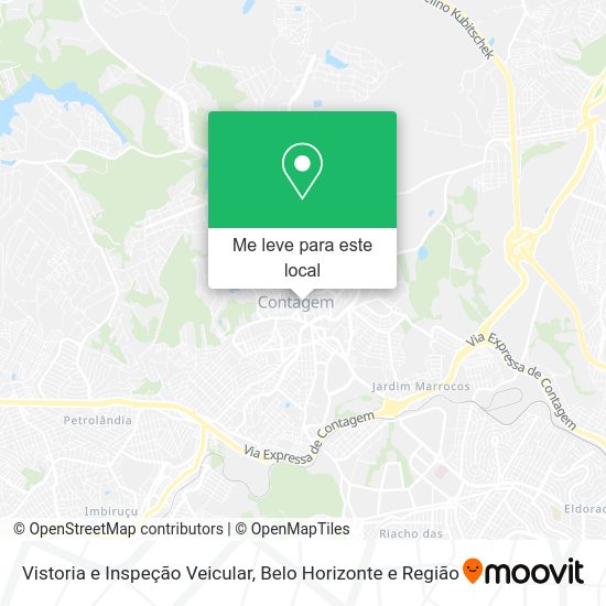 Vistoria e Inspeção Veicular mapa