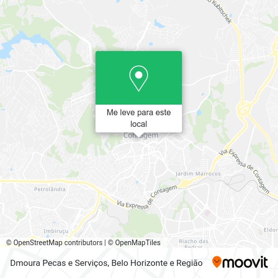 Dmoura Pecas e Serviços mapa