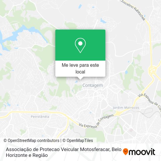 Associação de Protecao Veicular Motosferacar mapa