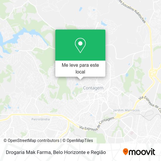 Drogaria Mak Farma mapa