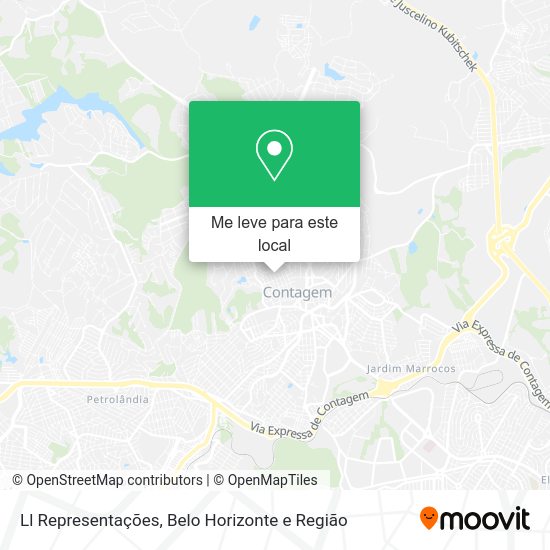 Ll Representações mapa