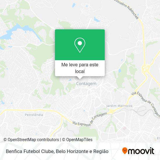 Benfica Futebol Clube mapa