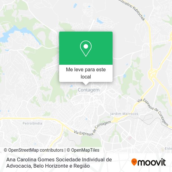 Ana Carolina Gomes Sociedade Individual de Advocacia mapa