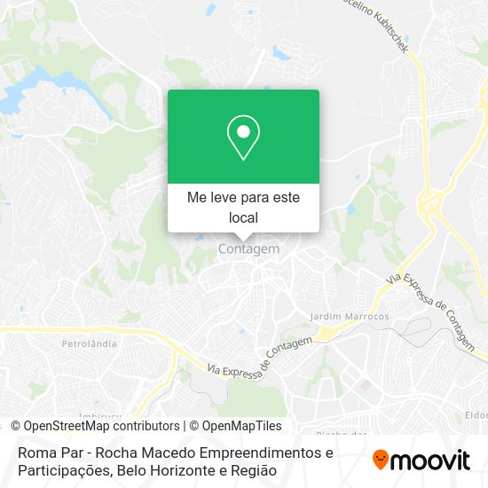 Roma Par - Rocha Macedo Empreendimentos e Participações mapa