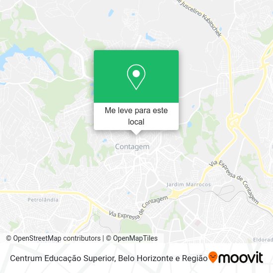 Centrum Educação Superior mapa