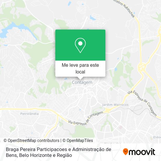 Braga Pereira Participacoes e Administração de Bens mapa