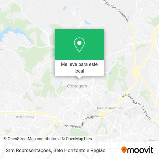 Srm Representações mapa