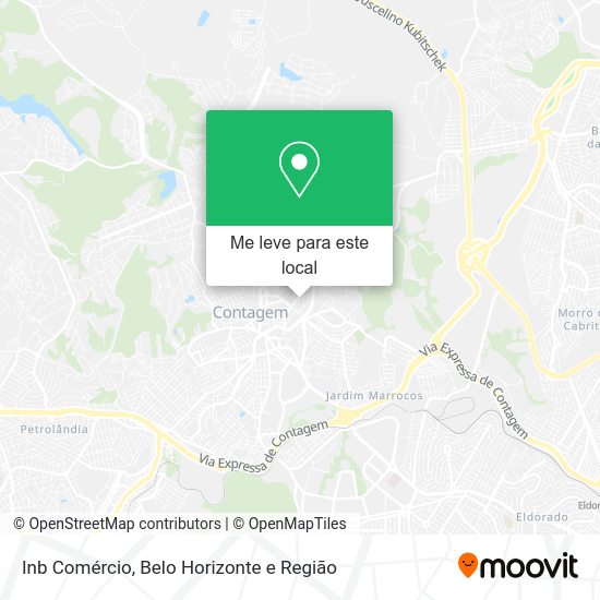 Inb Comércio mapa