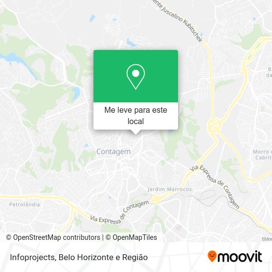 Infoprojects mapa