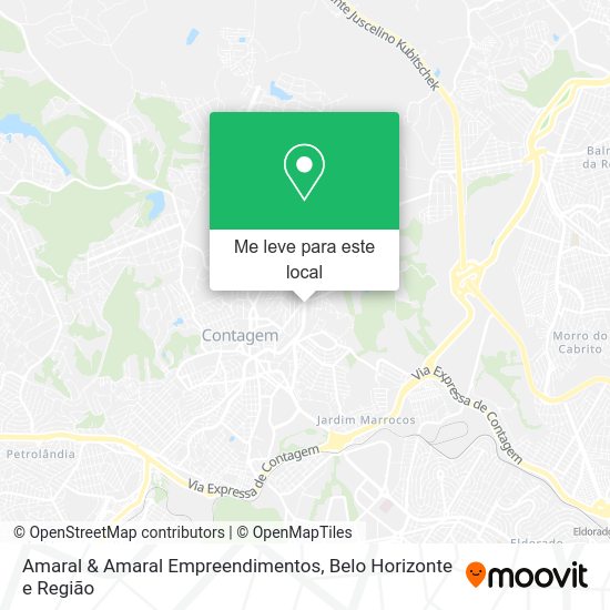 Amaral & Amaral Empreendimentos mapa