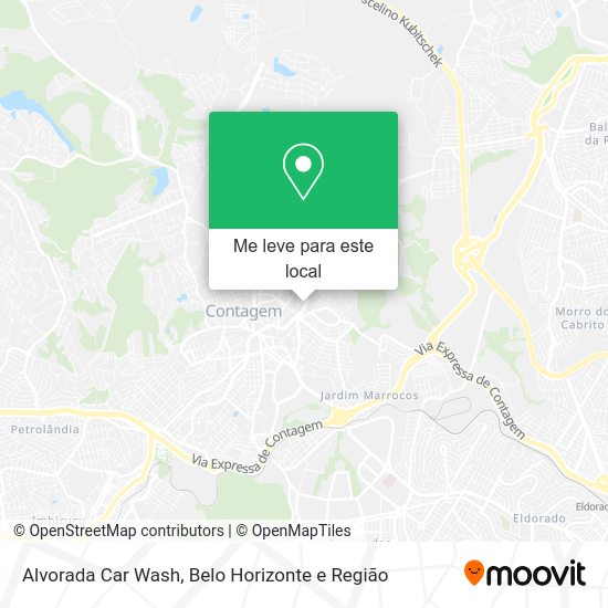 Alvorada Car Wash mapa