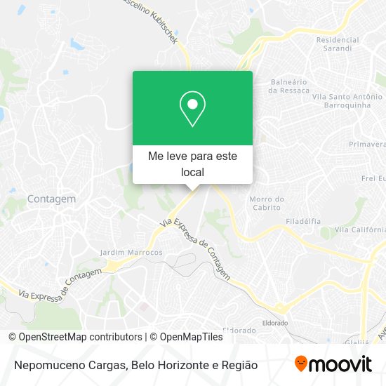 Nepomuceno Cargas mapa