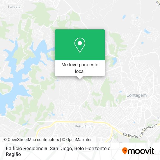 Edifício Residencial San Diego mapa