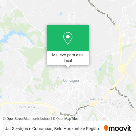 Jat Serviços e Cobrancas mapa